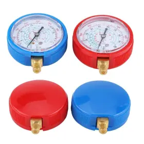 Lus2gz1rxu3o Qiilu Air Conditioner Pressure Gauge Pair Of R410a R134a R22 Refrig #3