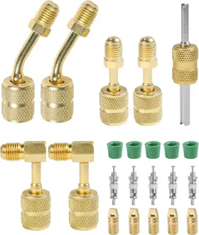 881scfbtzq001 Racoona R410a Refrigerant Mini Split Adapter Kit 5/16 Inch To 1/4 Flare With Tools