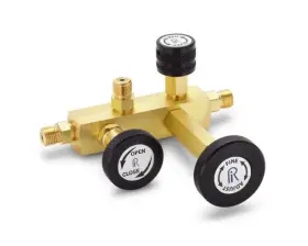 Qtcm-0000-0-0 Ralston Instruments Calibration Manifold Fine Adjustment New Free Shipping