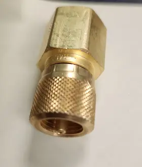 Qtha-2fba Ralston Instruments 1/4 Inch Female Npt X Quick-test Adapter Brass 007
