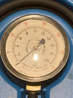 686800-78060 Ritchie Yellow Jacket Gas Pressure Test Kit 0-35 Inch W.c. Gauge #3