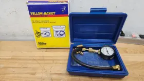 78020 Ritchie Engineering Yellow Jacket Fuel Oil Pressure Test Gauge Kit 30 Inch 0-150 Lb New