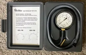 900-108 Robertshaw Model Gas Pressure Test Kit 0-35 Wc