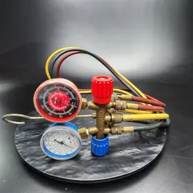Robinair 082382050019 Model 9480 R22 And R134a Hvac Ac Manifold Gauge Set