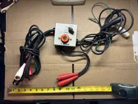 110d114pr5 Robinair Vintage Compressor 12263 Hvac/r 220v Test Cord #110d114pr5 Si 110d114pr5 Robinair Vintage Compressor 12263 Hvac/r 220v Test Cord #110d114pr5 Si
