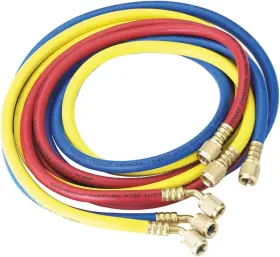 Robinair 30072 1/4 Inch Standard Hoses Fittings Set 72 Of 3 Multicolor