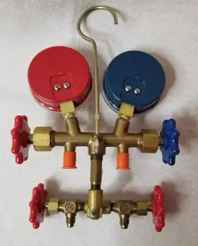 11963 Robinair 40201 Manifold Hvac Ac 11692 And Gauges Hoses #3 11963 Robinair 40201 Manifold Hvac Ac 11692 And Gauges Hoses #3
