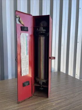 43685 Robinair Standard Refrigerant Charging Cylinder 5lb Capacity Vtg Model