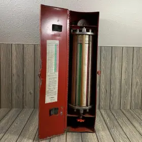 43814 Robinair Standard Refrigerant Charging Cylinder 10lb Capacity Vtg Model 43814 Robinair Standard Refrigerant Charging Cylinder 10lb Capacity Vtg Model