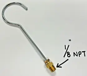Robinair 456-81224 Gauge Set Hanging Hook Imperial Jb Mastercool Cps Ritchie And More