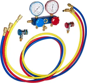 Ez2676969 Robinair 49134a R134 Aluminum Manifold Hose Set And Service Coupler Multicolor