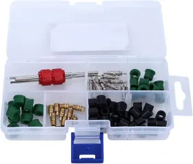 Salutuya 744110557428 71pcs Air Condition Repair Kit Refrigeration Hoses Conditioning