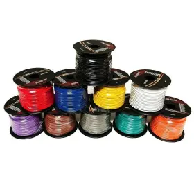 10-spool Scsk8 850053271465 12v Max 14 Gauge Wire 100ft Each Red/black/blue/yellow/white/pur