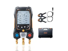 550s Se & Co. Kgaa 744110776782 Ac Manifold Gauge Set Gauges Hvac Incl. 2 Wired Temperature Cl