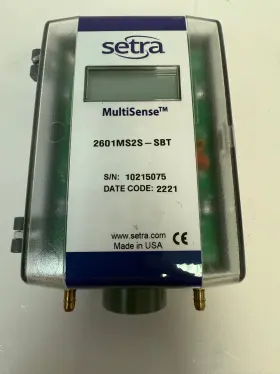 2601ms2s-sbt Setra Multirange Differentialpressure Transmitter New Open Box #2