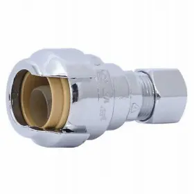 U637lfa Sharkbite/cash Acme 1/2 Inch X3/8 Comp Adapter -u637lfa