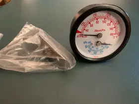 1012 Slant Fin Pressure/temperature Tridicator Gauge