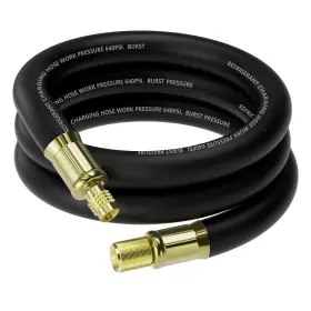 Smztools 787056766233 1/2 Inch Hvac Vacuum Hose 3/8 To 1/4 Sae Fittings High-flow Refrigerant Hoses