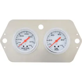 9408301 Speedway Motors 2-5/8 Inch Oil Pressure And Water Temp Gauge Set