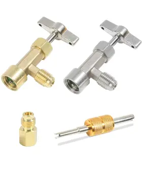 428gzslt001 Sujade Yakefly R134a Can Tap Ac Freon Kit For Refilling Automotive Air Condi