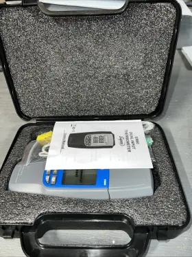 Em60 Supco Stucco Dual Differential Thermometer
