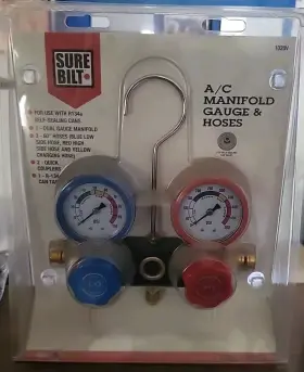 Surebilt 193460036457 Sure Bilt A/c Manifold Gauge And Hoses 1020v New Surebilt 193460036457 Sure Bilt A/c Manifold Gauge And Hoses 1020v New