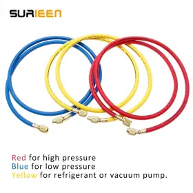 Surieen 720310100947 Ac Charging Hose Tube 60 Inch Refrigerant 3000 600 Psi 1/4 Sa #3