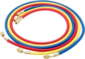 Sae-5 Surieen Sae-5/16 R410a Refrigerant Ac Charging Hose Set 60 Inch Tube 1/4 Sae To 5/