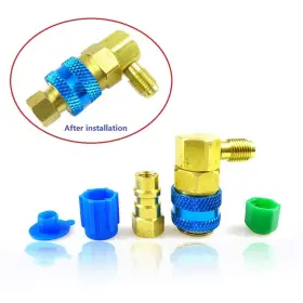 Tavaski 750466800996 R134a Compressor Oil Dye Injector Ac Hvac Toolc R12 R22 And #3