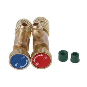 Tegongse 936315770441 Air Conditioning Quick Coupler 2pcs R410a R22 Safety Valve Connector Adapters