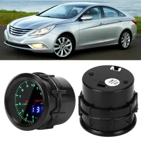 Terisass 130883254336 Exhaust Gas Temperature Egt Gauge Pyrometer Kit 12v 20leds #3