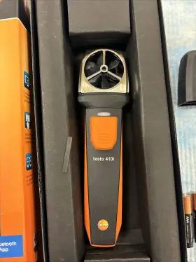 410i Testo 029547018305 Working 0560 1410 01 - Vane Anemometer Wireless Smart Probe #2