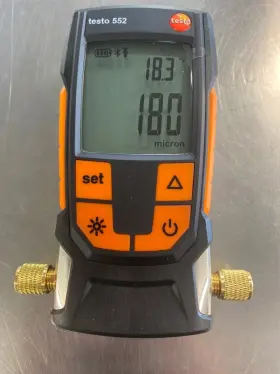 Gp4009183 Testo 029547018480 552 Digital Vacuum Micron Gauge With Bluetooth Gp4009183 Testo 029547018480 552 Digital Vacuum Micron Gauge With Bluetooth