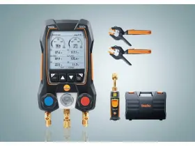 115i Testo 029547023583 550s Smart Kit - Digital Manifold With 2 Way Valve Temp Probes X2 115i Testo 029547023583 550s Smart Kit - Digital Manifold With 2 Way Valve Temp Probes X2