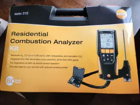 3104 Testo 029547026157 0563 01 310 Ii - Flue Gas Analyzer