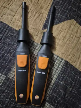 605ii Testo Pair Of 605i - Thermo-hygrometer Wireless Smart Probe New With Box
