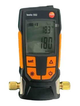 Testo-552 Testo 726146147347 552 Digital Vacuum Gauge With Micron Bluetooth And App Support