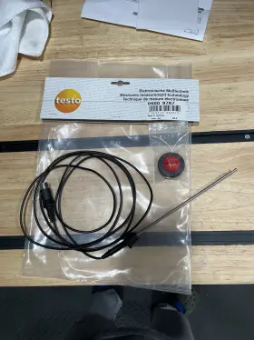 0600 Testo 9787 Combustion Temperature Air Probe