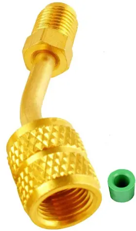 Thaekuns 753326566193 R410a Adapter For Mini Split Hvac System 5/16 Inch Female Quick Couplers