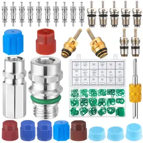 Jyd-threlaco-1120 Threlaco Car Air Conditioner A/c Valve Core Sealing O Ring Kit R12/r22 R134a