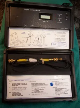 Tif9450d Tif 9450d Digital Micron Gauge Complete With Manual