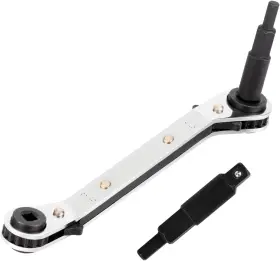 Timsec 711181290172 Hvac Service Wrench Refrigeration With 2 Pcs Hexagon Bit Adapter P #3