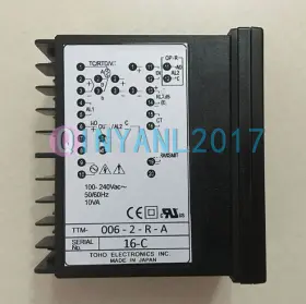Toho Ttm-006-2-r-a 1pc New Temperature Controller Ttm-006 2-r-a