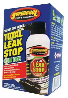 39241b Tsi Supercool 672264041091 Total Leak Stop And U/v Dye 1 Oz Hfc Free Bov Can With R134a Adapter