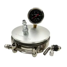 Turbo Boost Leak Testers 4b-endcap-15p-tn 4 Inch Tester End Cap With 15 Psi Gauge And Tbolt Clamp - 6