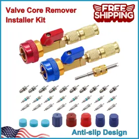 Twtade H-060 Air Conditioner R134a Valve Core High Low Pressure Quick Remover Installer Tool