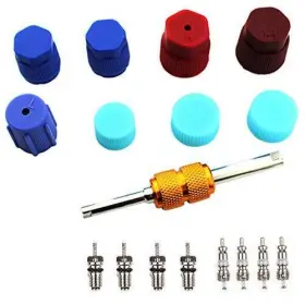 Tymxghf 751940797191 Air Conditioning Valve Core Kit Car And Home Ac R12 R134a Teflon Seal