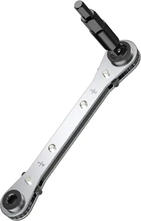 Ullnosoo 445030980978 Hvac Service Wrench Refrigeration Ratcheting 3/8 Inch 1/4 5/16ftft 3/16ftft Ac