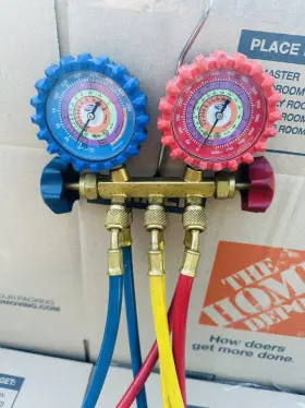 01322431.x Uniweld Zl Hvac Manifold Gauge #2