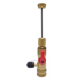 Uniweld 688456928682 92868 R-410a Mini Split 5/16 Inch Valve Core Removal Tool With 1/4 Side Port Fit